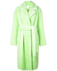 tibi fur coat