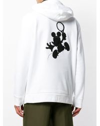 lacoste mickey mouse hoodie sweatshirt