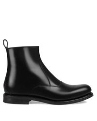 Botas chelsea con detalle de abeja Gucci de Cuero de color Negro para  hombre | Lyst