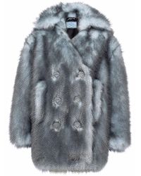 prada faux fur