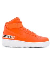 Sneakers alte 'Air Force 1 High LX' di Nike in Arancione | Lyst
