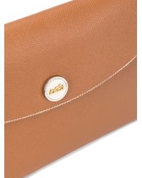 Hermès Pre-Owned Brown Pochette Rio Horse Carriage Motif Clutch Hand Bag