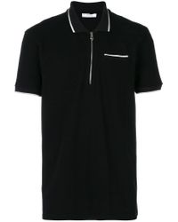 zip front polo