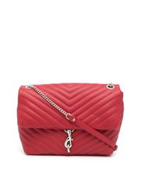 Rebecca Minkoff Red Edie Leather Satchel Bag