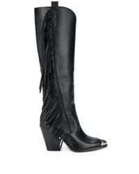 Stivali con frange Elodie di Ash in Nero | Lyst