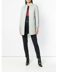 Veste bomber oversize Woolrich en coloris Gray