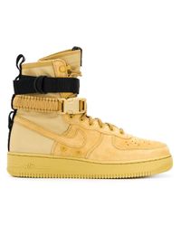 Baskets SF Air Force 1 Daim Nike pour homme en coloris Jaune - Lyst