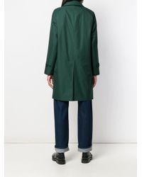 Burberry The Camden Car Mantel in het Green