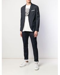 Neil Barrett Sakko mit Ärmeltaschen in Blue für Herren