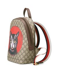 gucci cat backpack