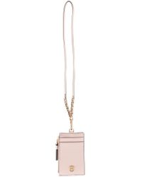 tory burch id badge holder