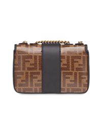 fendi mini logo print double f