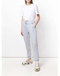 KENZO Gray Tiger Track Pants