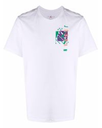 Nike Cotton Jordan Air Futura Short-sleeve T-shirt in White for Men | Lyst  Canada