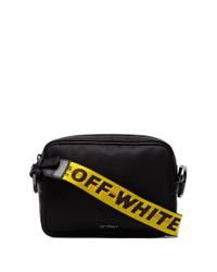 Bandolera con logo Off-White c/o Virgil Abloh de hombre de color Negro |  Lyst