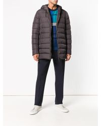 Herno Gesteppte Daunenjacke in Brown für Herren