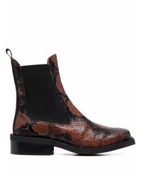 Snakeskin Boots for Women - Up to 81% off at Lyst.com