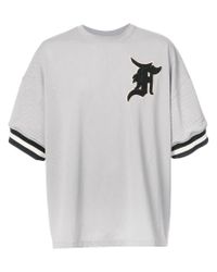 Fear Of God Baseball T-shirt in Grey (Gray) for Men - Lyst