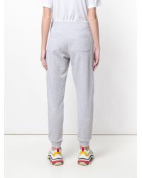 KENZO Gray Tiger Track Pants