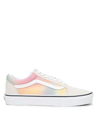 multicolor pastel vans