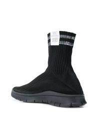 Maison Margiela Klassische Sock-High-Top-Sneakers in Black für Herren