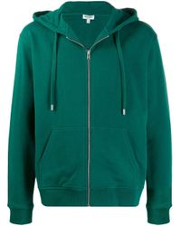 green zip up