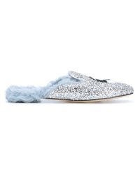 Chiara Ferragni - Metallic Flirting Slippers - Lyst