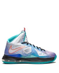 Zapatillas altas Lebron 10 Nike de Caucho de color Azul para hombre | Lyst