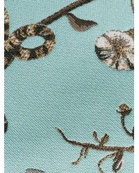 RED Valentino Blue Mantel mit Print