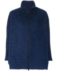 Gianluca Capannolo Brei Geritst Jas in het Blue