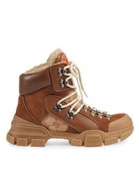 Gucci Flashtrek Gg High-top Blauw | Derodeloper.com