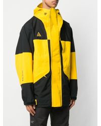 Nike Wool Acg Gore Tex Men S Jacket In Yellow For Men Lyst