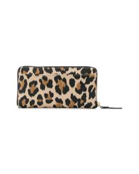 leopard print wallets