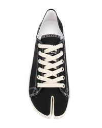Maison Margiela Sneakers mit Tabi-Kappe in Black für Herren