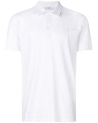 polo versace medusa patch shirt