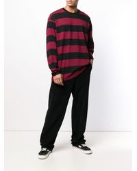 mens striped sweatshirt