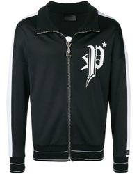 Philipp Plein Jacke mit Print in Black für Herren