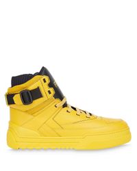 Sneakers alte da Uomo di Fendi in Giallo | Lyst