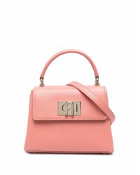 Furla Pink Mini 1927 Tote Bag