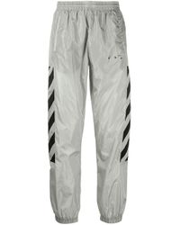 Pantalones de chándal con logo Off-White c/o Virgil Abloh de Tejido  sintético de color Gris para hombre | Lyst