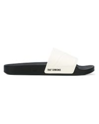 raf simons flip flops