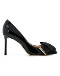 Jimmy Choo Black 'Tegan 85' Pumps