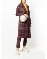 L'Autre Chose Metallic Circular Satchel Bag