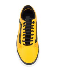 yellow north face vans