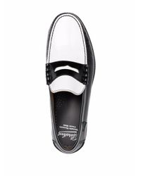 Mocassini bicoloreParaboot in Pelle da Uomo colore Nero | Lyst