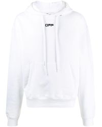 Off-White c/o Virgil Abloh Hoodie Met Logo in het White voor heren