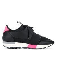 balenciaga colorblock race sneakers