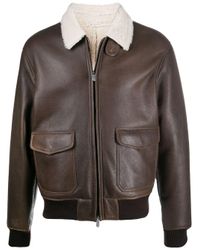 eleventy leather jacket