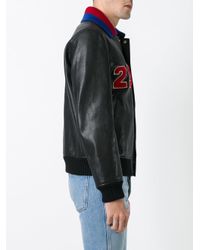 gucci tiger leather jacket