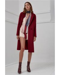 C/meo Collective | Red Better Off Coat | Lyst